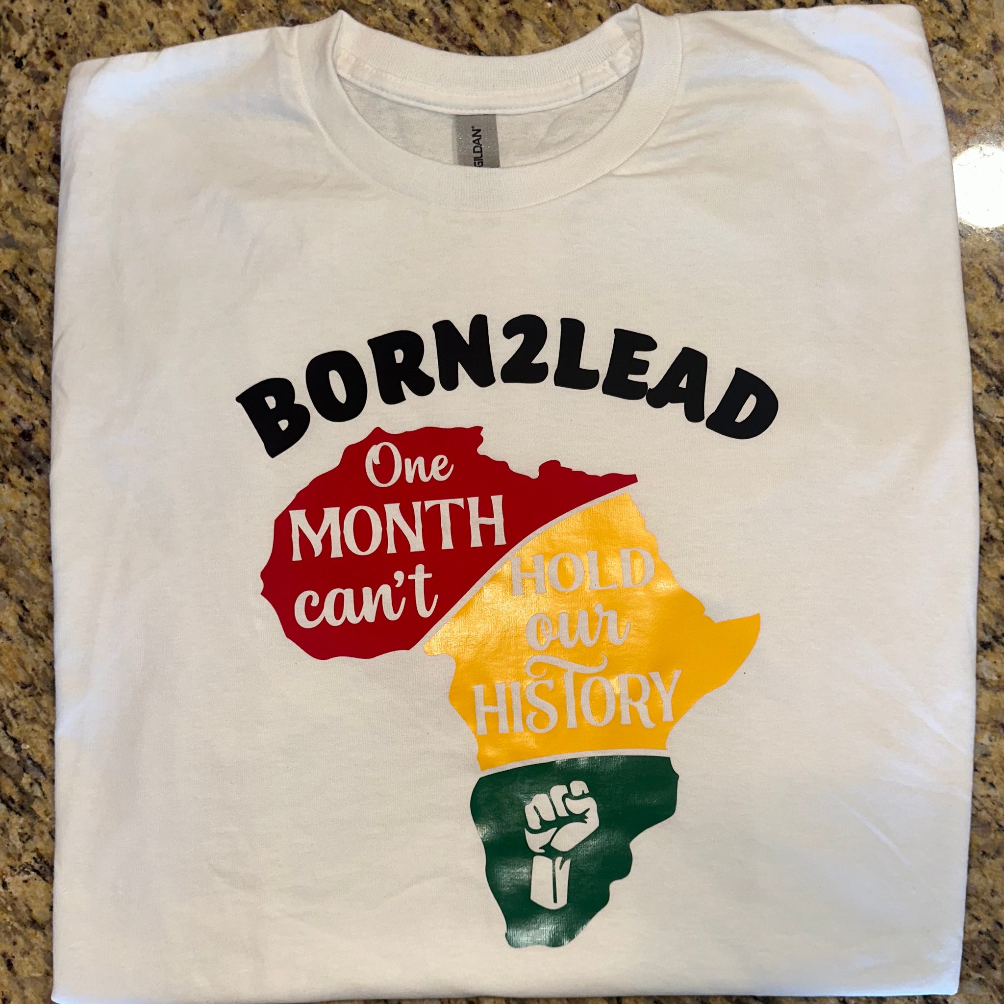 B2L ‘One Month’ Multi White T-Shirt