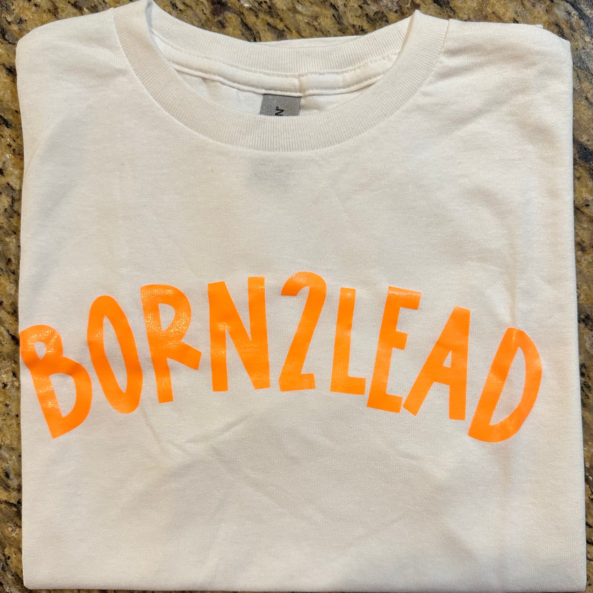 Born2Lead Classic White Youth T-Shirt