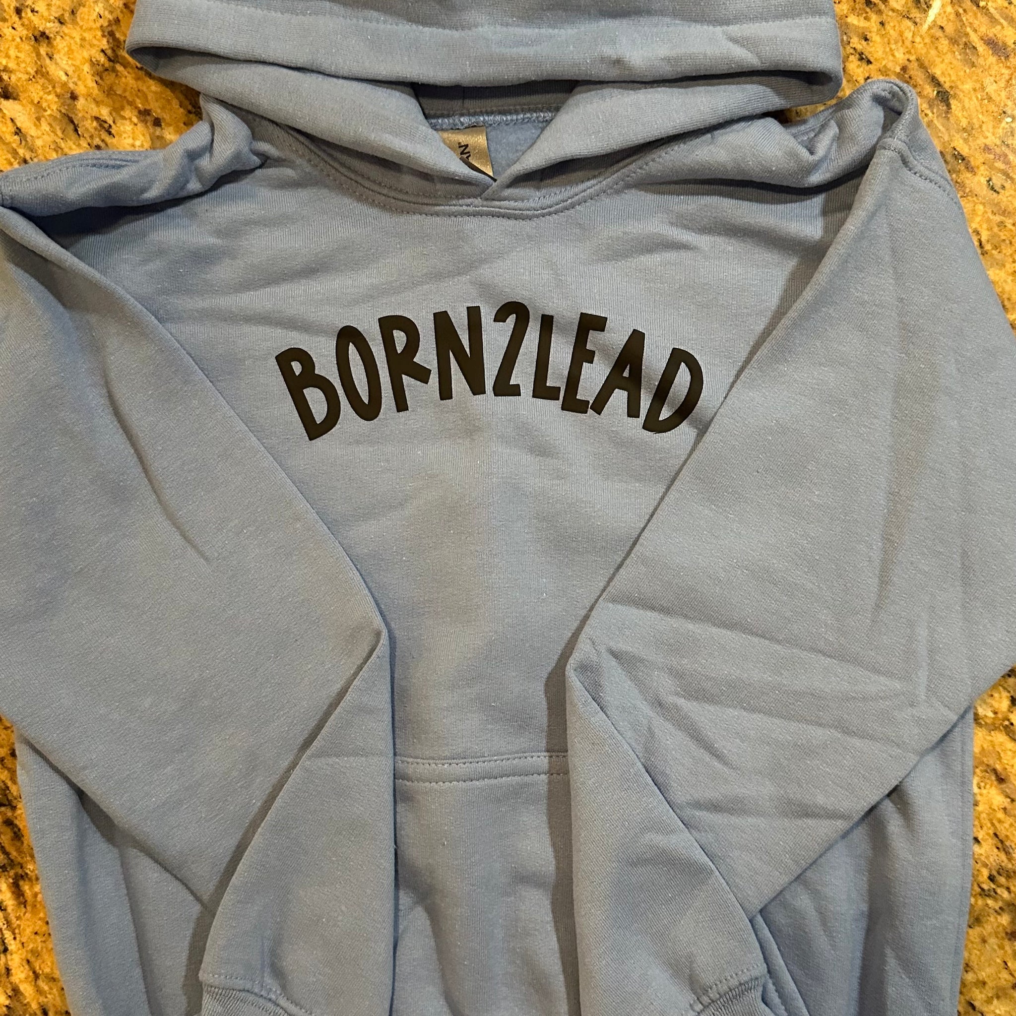 Born2Lead Classic Youth Blue Hoodie