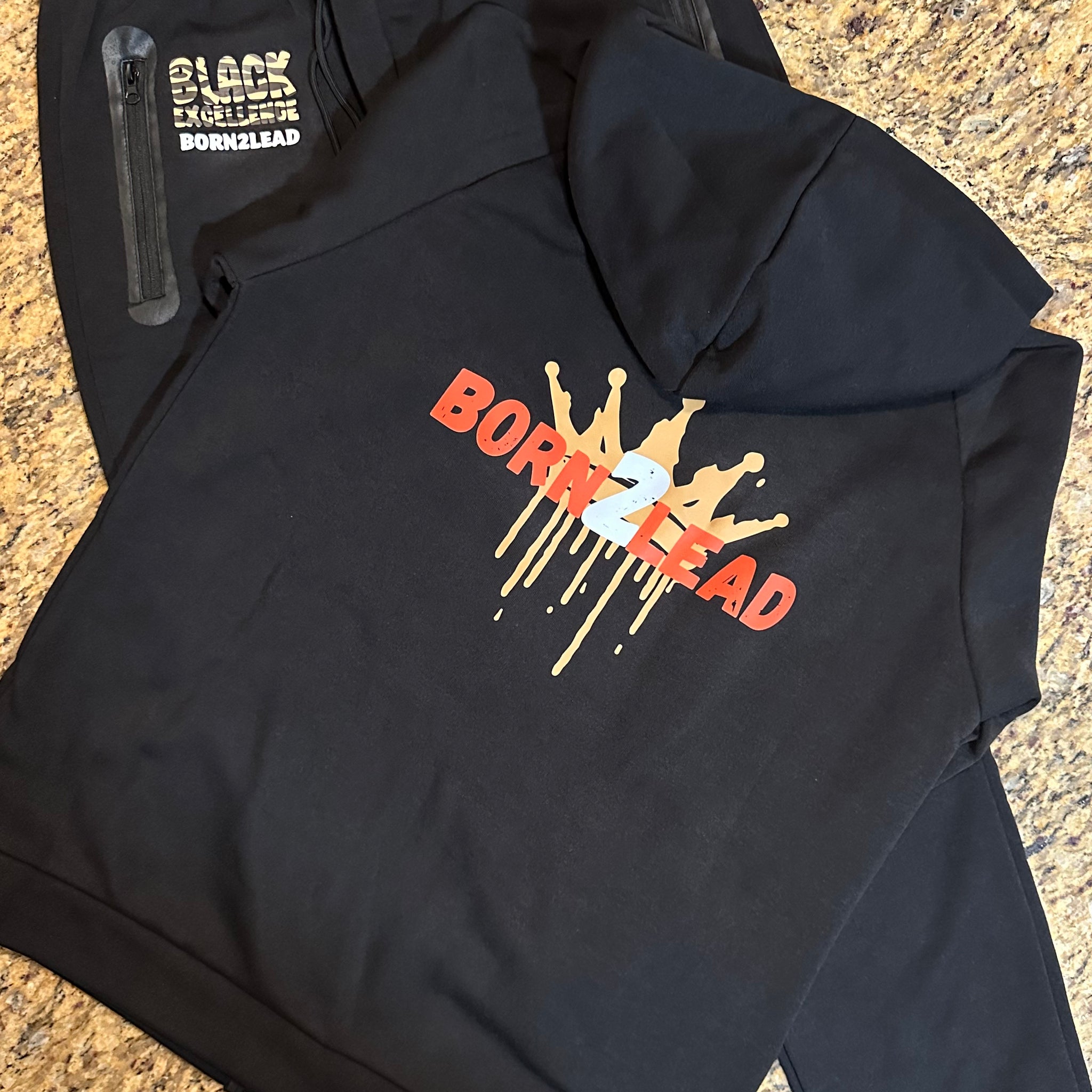 B2L ‘Black Excellence’ Red/Tiger Jumpsuit