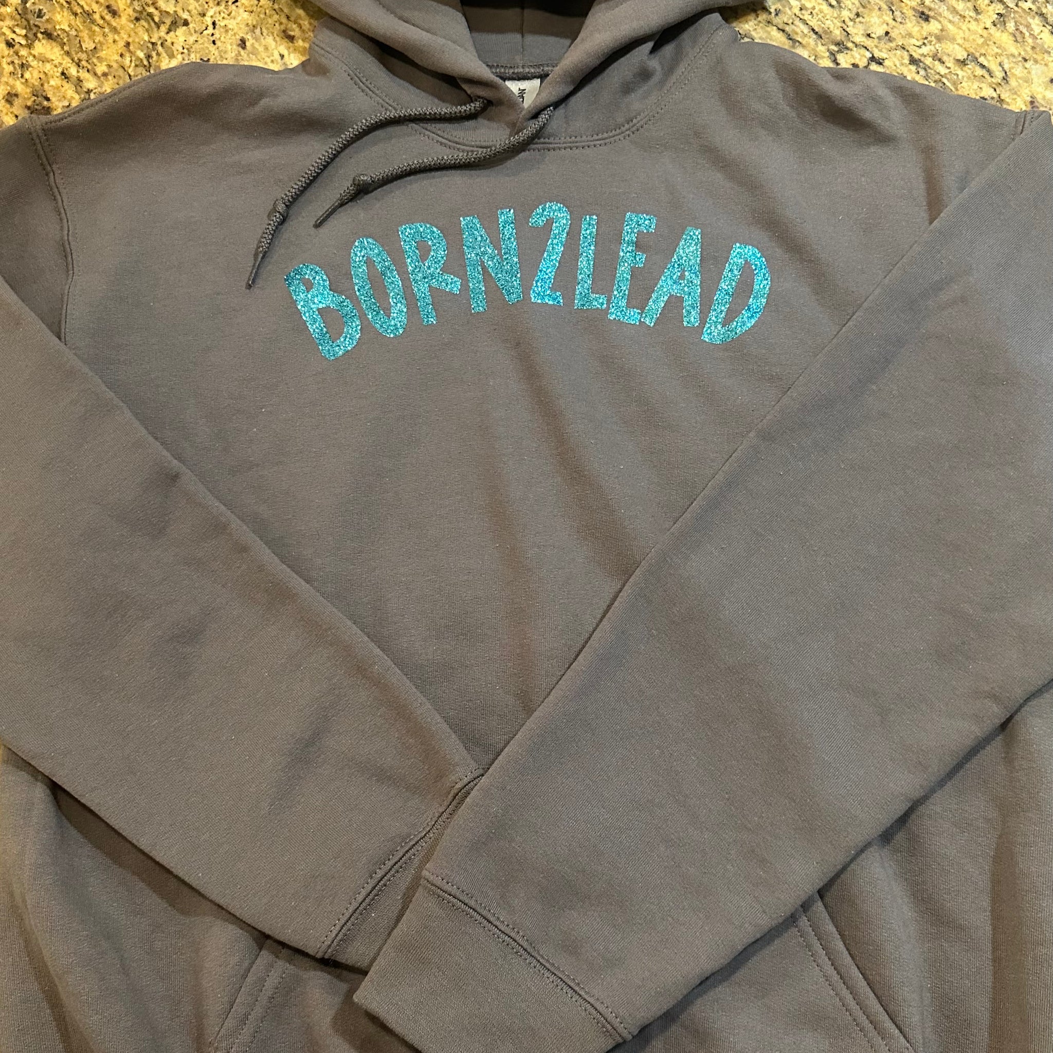 Born2Lead Classic Grey Hoodie