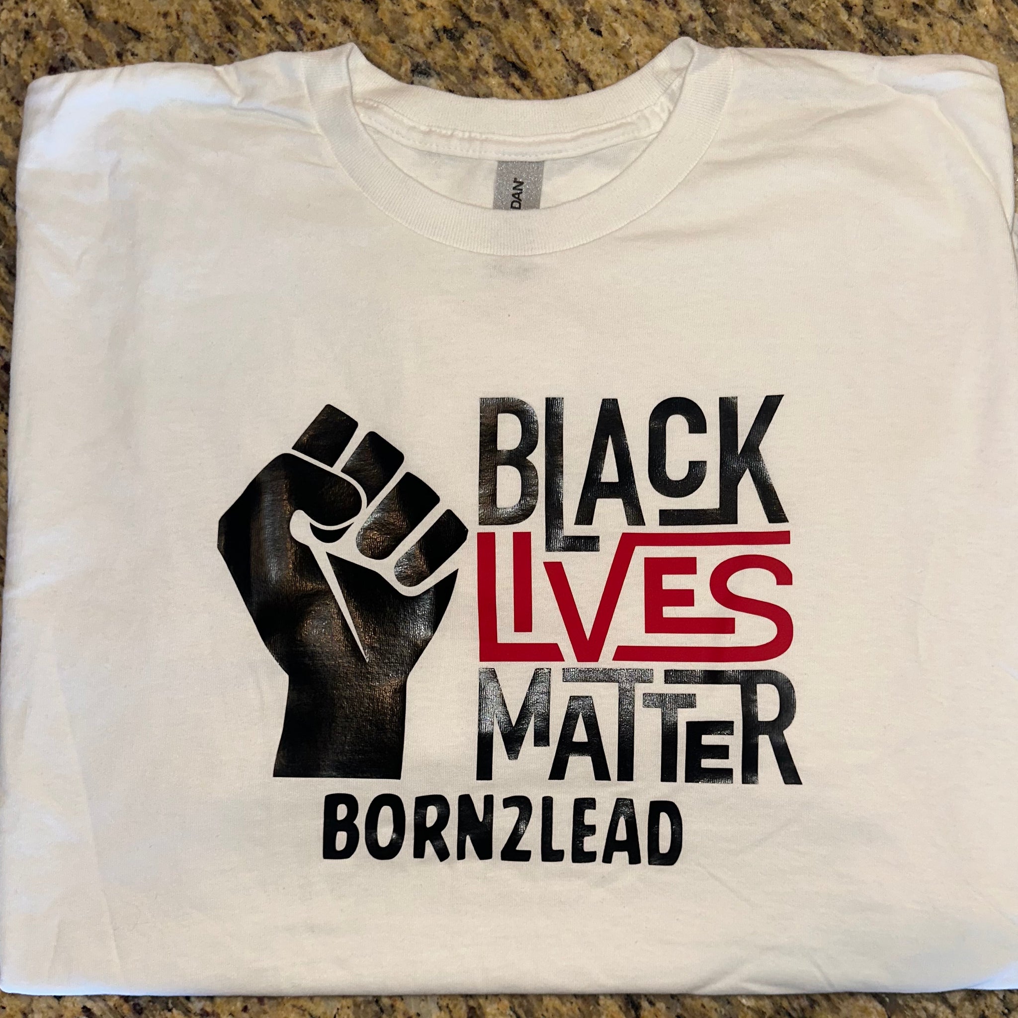 B2L BLM White T-Shirt
