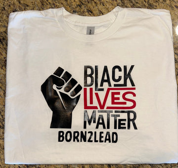 B2L BLM White T-Shirt
